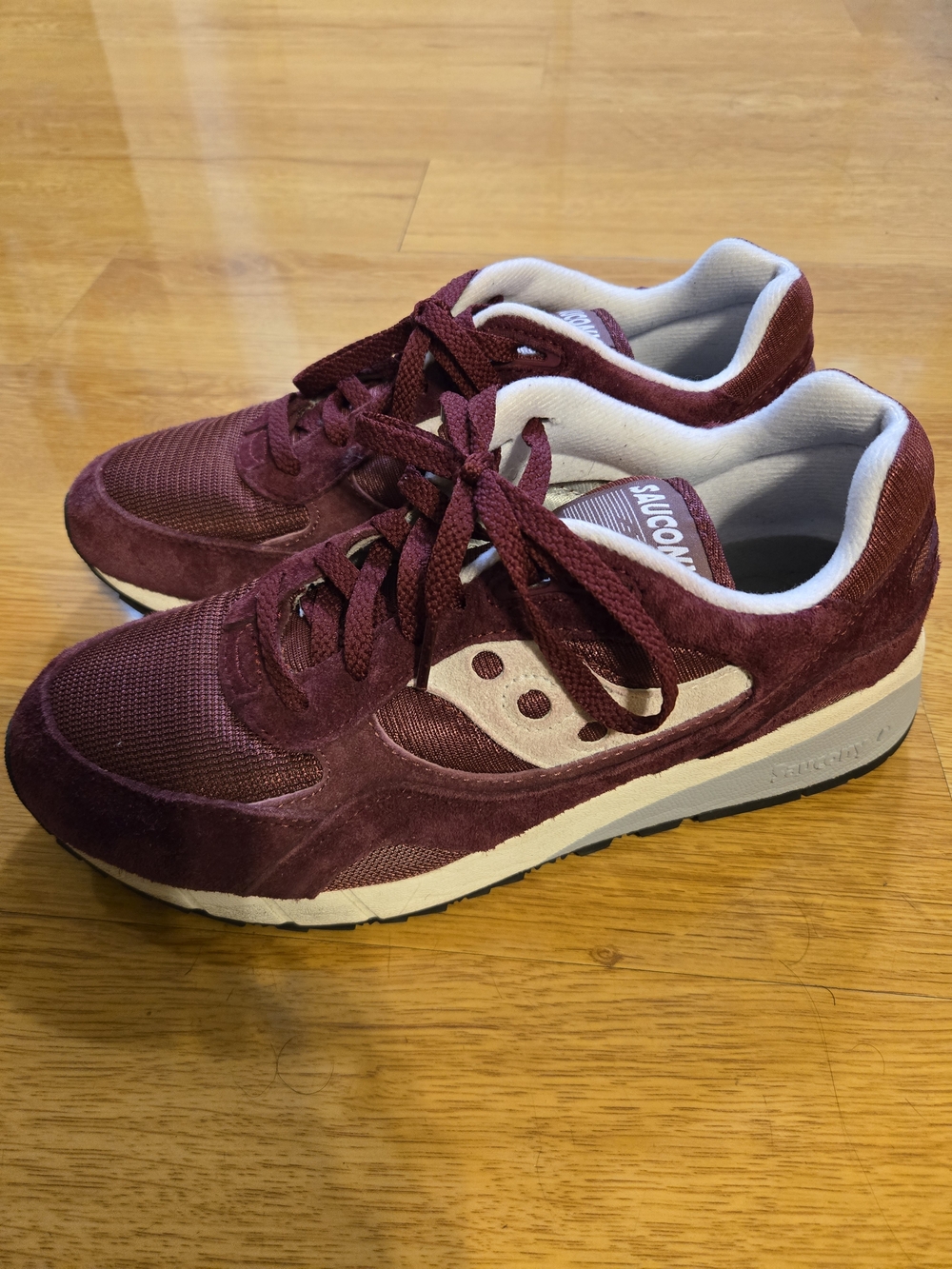 Saucony 6000 Shadow (Burgundy)